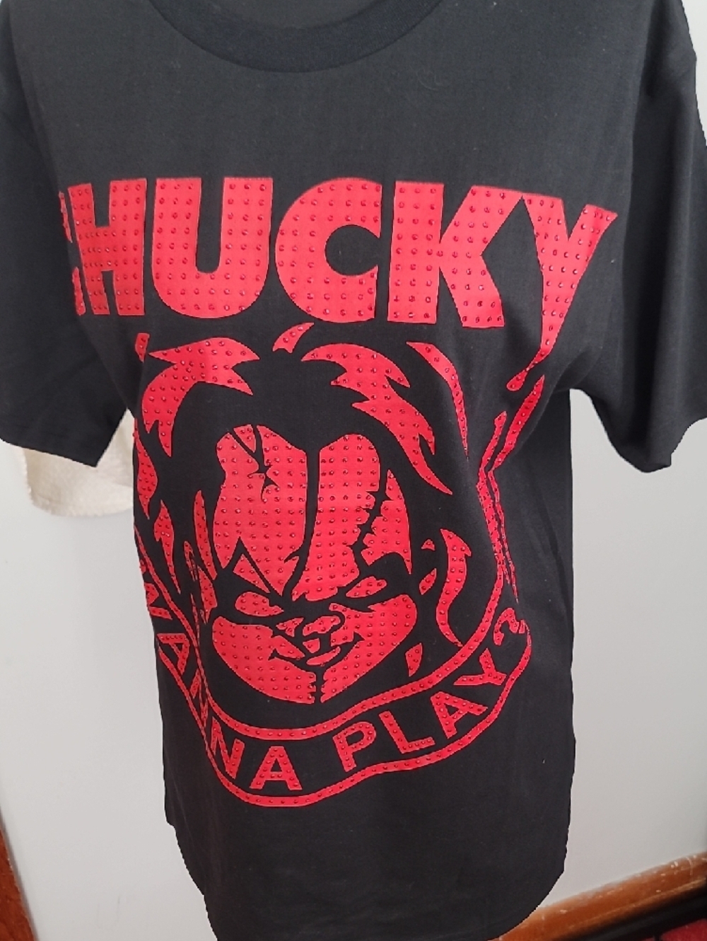 Reason Universal Rhinestone Chucky T Shirt NWT - Picture 12 of 13